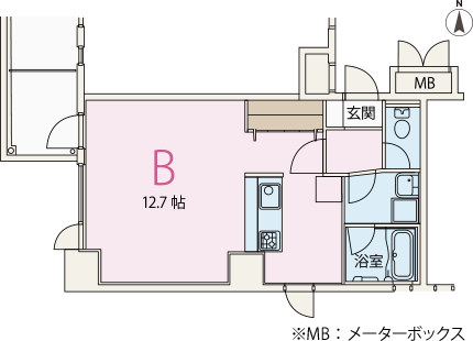 Bタイプ間取り